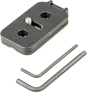 Hejnar Photo Camera Plate with 2 QD (Quick Detach) sockets. Made in U.S.A.