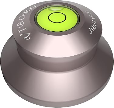 Viborg LP190H Record Weight Disc Stabilizer for Turntables 71x33mm 6.7oz 190g Aluminum Hi-Fi Vinyl Clamp Puck for Vinyl Record Player, Turntables, Phonograph