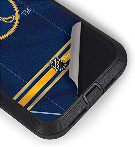 Skinit Decal Skin Compatible with OtterBox Defender iPhone 11 Case - Officially Licensed NHL Buffalo Sabres Home Jersey Design