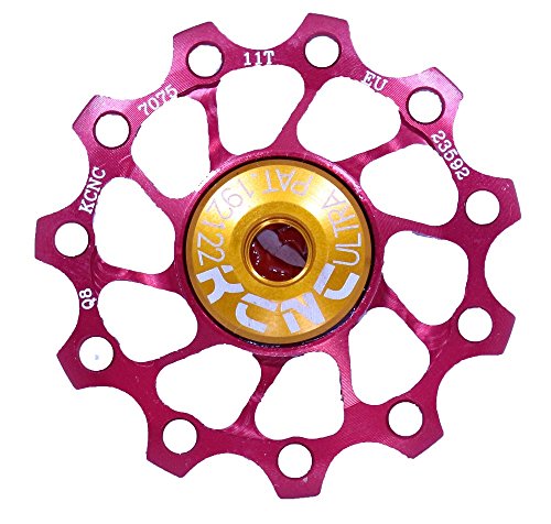 KCNC Jockey Wheel Ultra - Roldana de cambio - 11 dientes rojo...