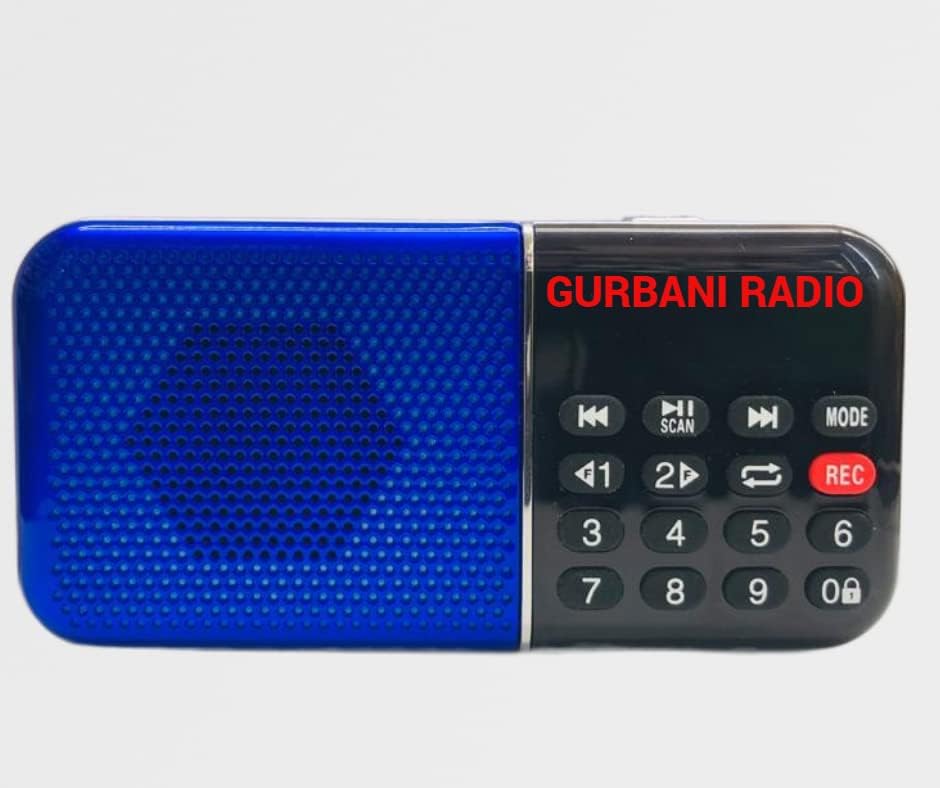 Gurbani Radio Player Includes Full Guru Granth Sahib Plus Nitnem-Rehras-Sukhmani Sahib-Shabad Kirtan