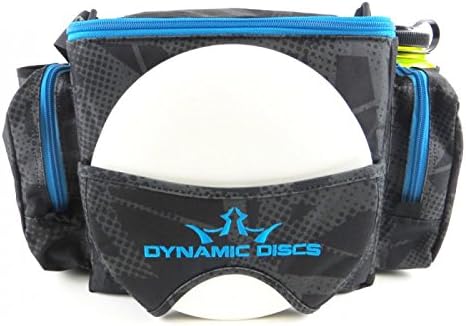 Dynamic Discs Soldier Disc Golf Bag with Adjustable Shoulder Strap and Padding - Mesh Pocket, Internal U-Shaped Frame - 2 Dividers