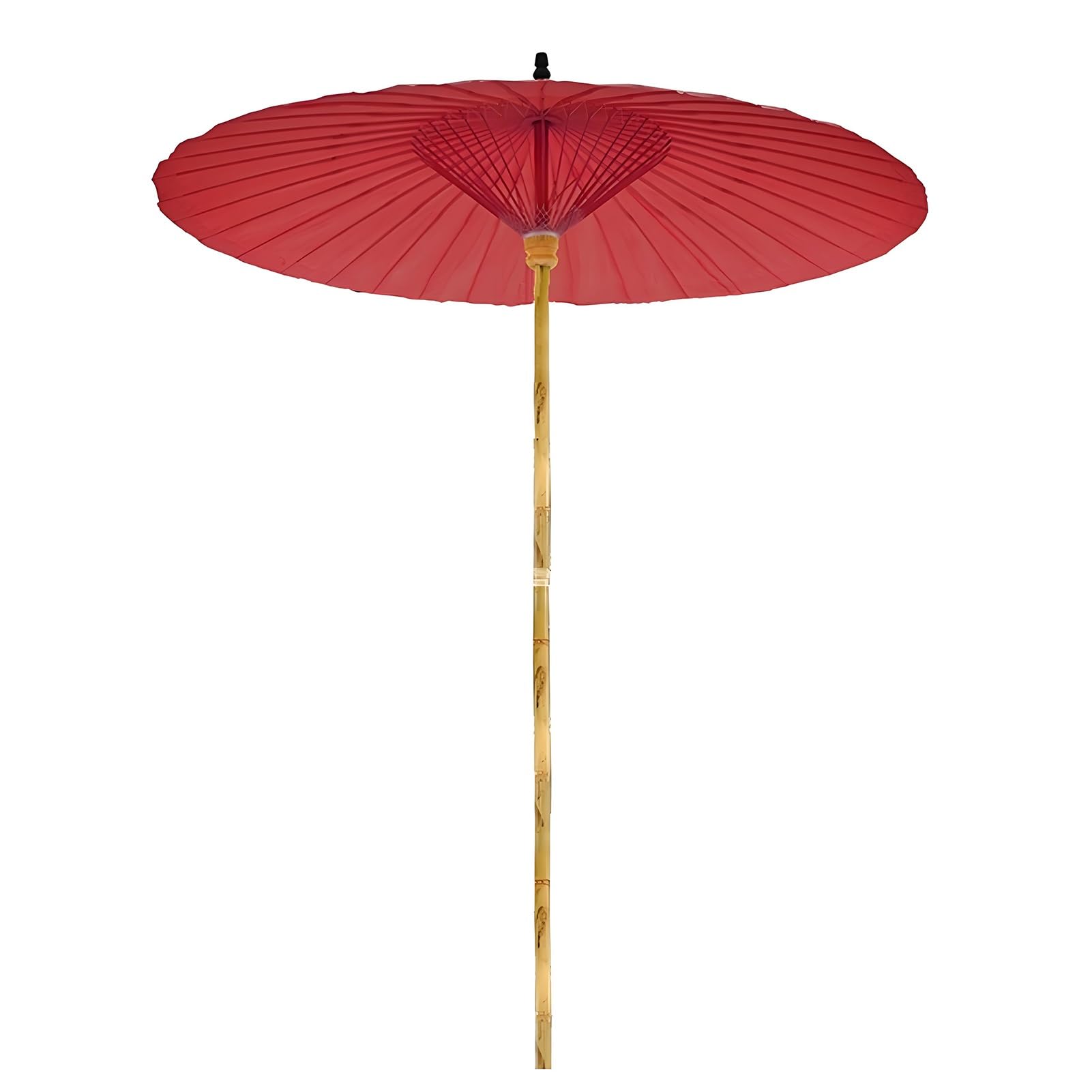 200 cm bambusowy parasol ogrodowy Shanghai, okrągły parasol ogrodowy w stylu retro Oil Paper, wodoodporny składany parasol ogrodowy