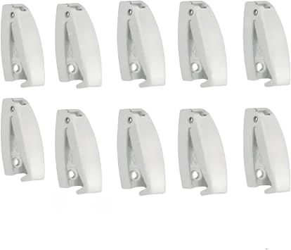 RV Baggage Door Catch Camper Trailer Storage Door Latch Hook Door Holders Travel Room 10Pack