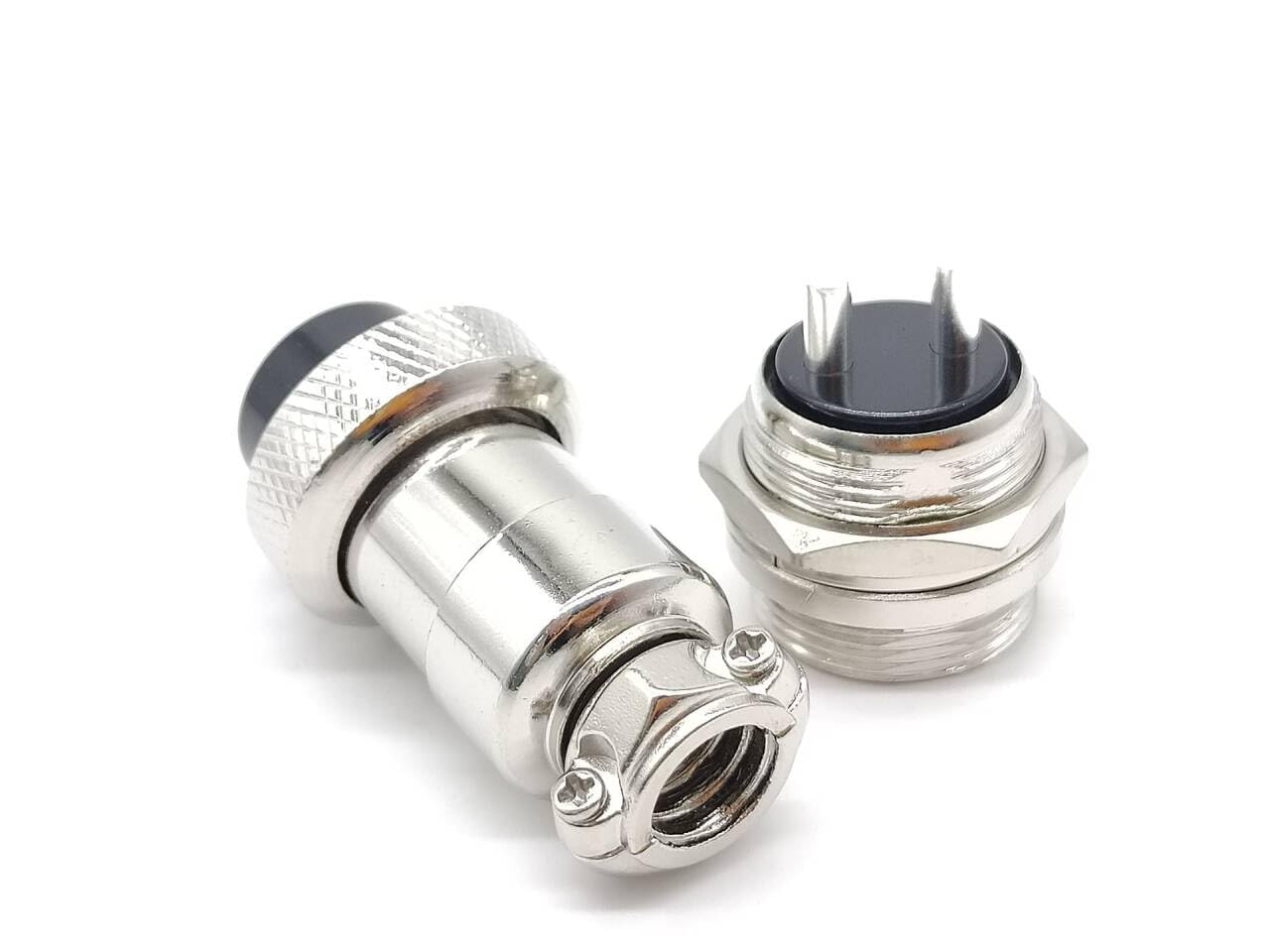 Connettore HP20 2 Pin Impermeabile Nero - Baionetta Per Cavi 6-12mm, Auto E LED - Foto 3