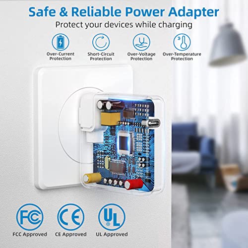 Mac Book Pro Charger - 118W Usb C Charger Power Adapter Compatible With Macbook Pro 16, 15, 14, 13 Inch, Macbook Air 13 Inch, Ipad Pro And All Usb C Device, 7.2Ft Usb C To C Cable #TOP4