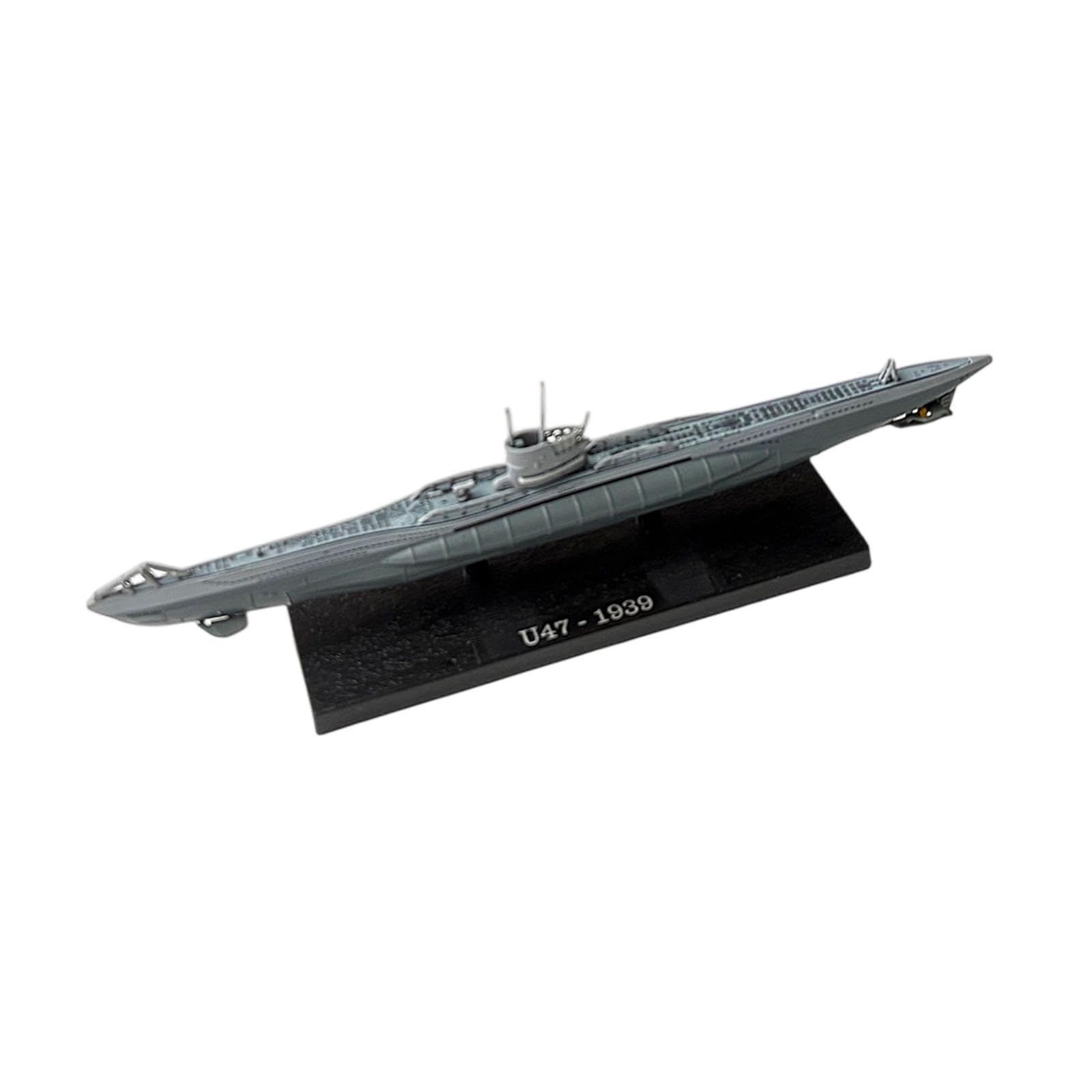 F Fityle 1:350 Model Simulation Ship Model Teaching Aids Educational Ornament with Display Stand for Home Cafe Bookshelf Bar, U47