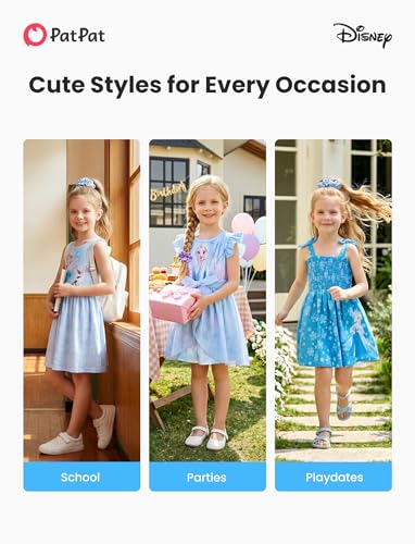 Image of Disney Frozen Scrunchies for Girls, 3PCS Satin Hair Ties & Ponytail Holders, Elsa Hair Accessories for Kids, No Damage No Crease Scrunchies, Birthday Gifts for Toddler Girls