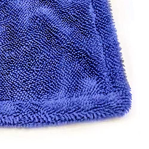 Detailers United - Hydro Hoover XXL – Serviette de séchage en microfibre de qualité professionnelle 1400 g/m² (70 x 90 cm) Bleu