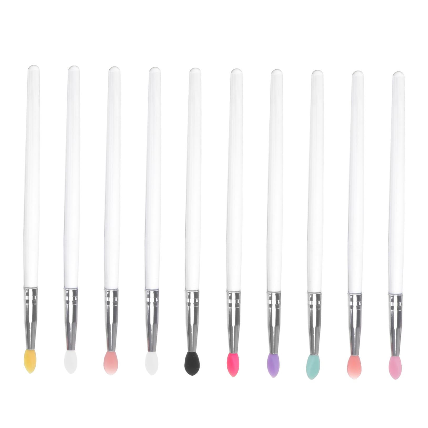 NULYLU Luxury Makeup Brush Set 10pcs Eye Shadow Brush for Women Makeup Tool Kit