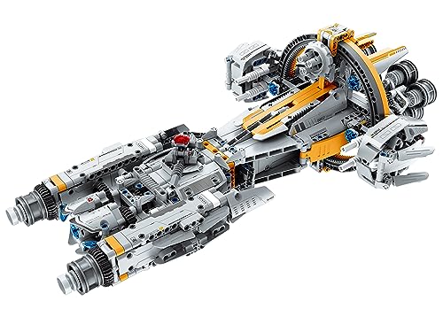 iM.Master STEM Academy: Mechanical Master - Starcraft - 955pcs - Bricks Model Sci-Fi Spaceship Vehicle, 2 Configurations, Building Blocks Activity Set