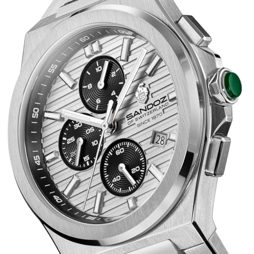 Image of SANDOZ Chanet Premium Swiss Made Quartz Chronograph Watch for Men - SZWGI0000824