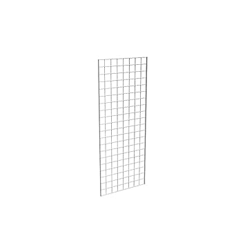 212 Main 2 x 5 ft. Grid Panels - Chrome Pack of 3
