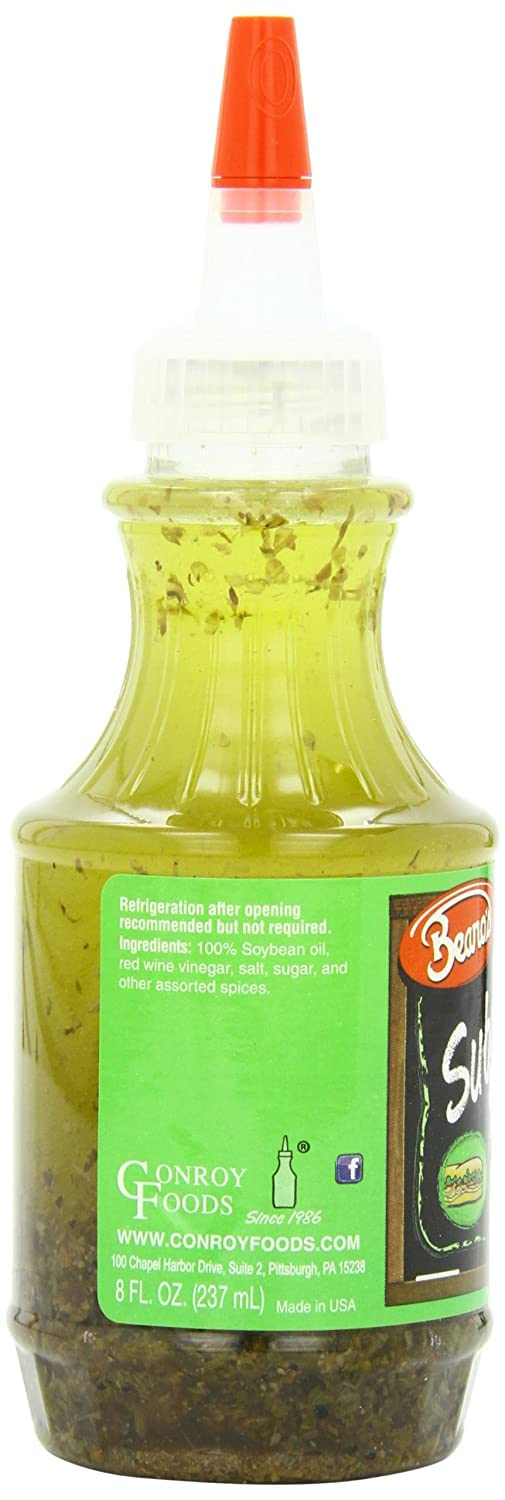 Amazon.com : Beano's Original Submarine Hoagie Sandwich Dressing, 2-Pack  Bottles (8) : Grocery & Gourmet Food