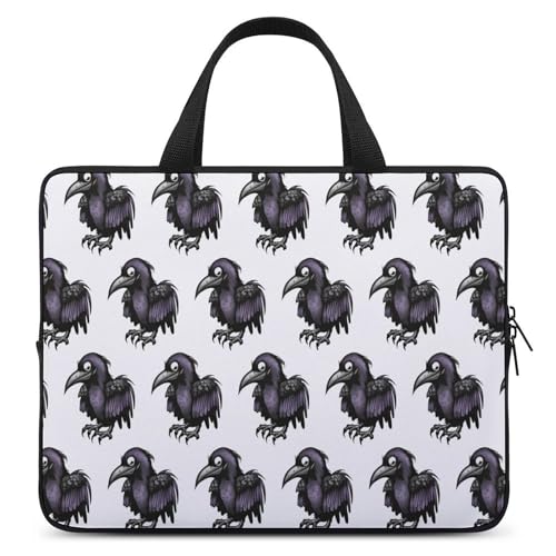 Housse ordinateur 15 pouces Ravens sacoche étanche noire pour PC portable
