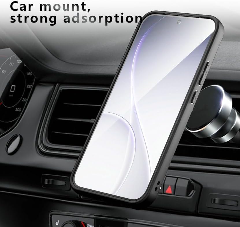 Image of Back Cover for Oppo Reno 15 5G /15C /15F Mobile Back Cases Covers, Matte PC Back + Soft Side Black TPU Bumper Case Shockproof Mobile Back Cover (Oppo Reno 15)