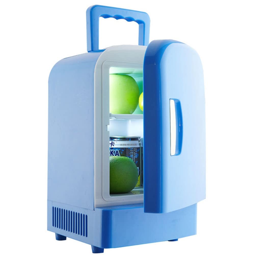 Mini Frigo 4L Auto Casa AC DC Raffreddatore Riscaldatore Cosmetici Bevande