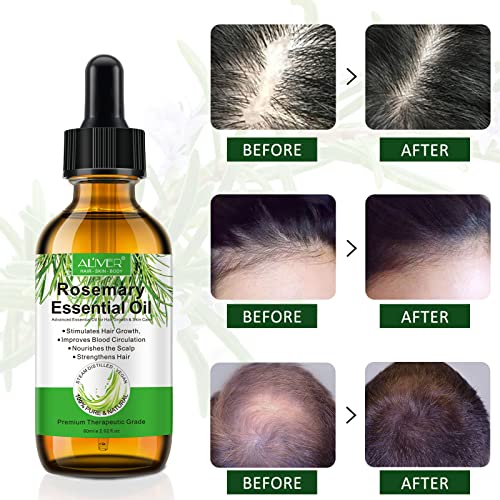 Olio di Rosmarino per Capelli (2×60ML), Olio