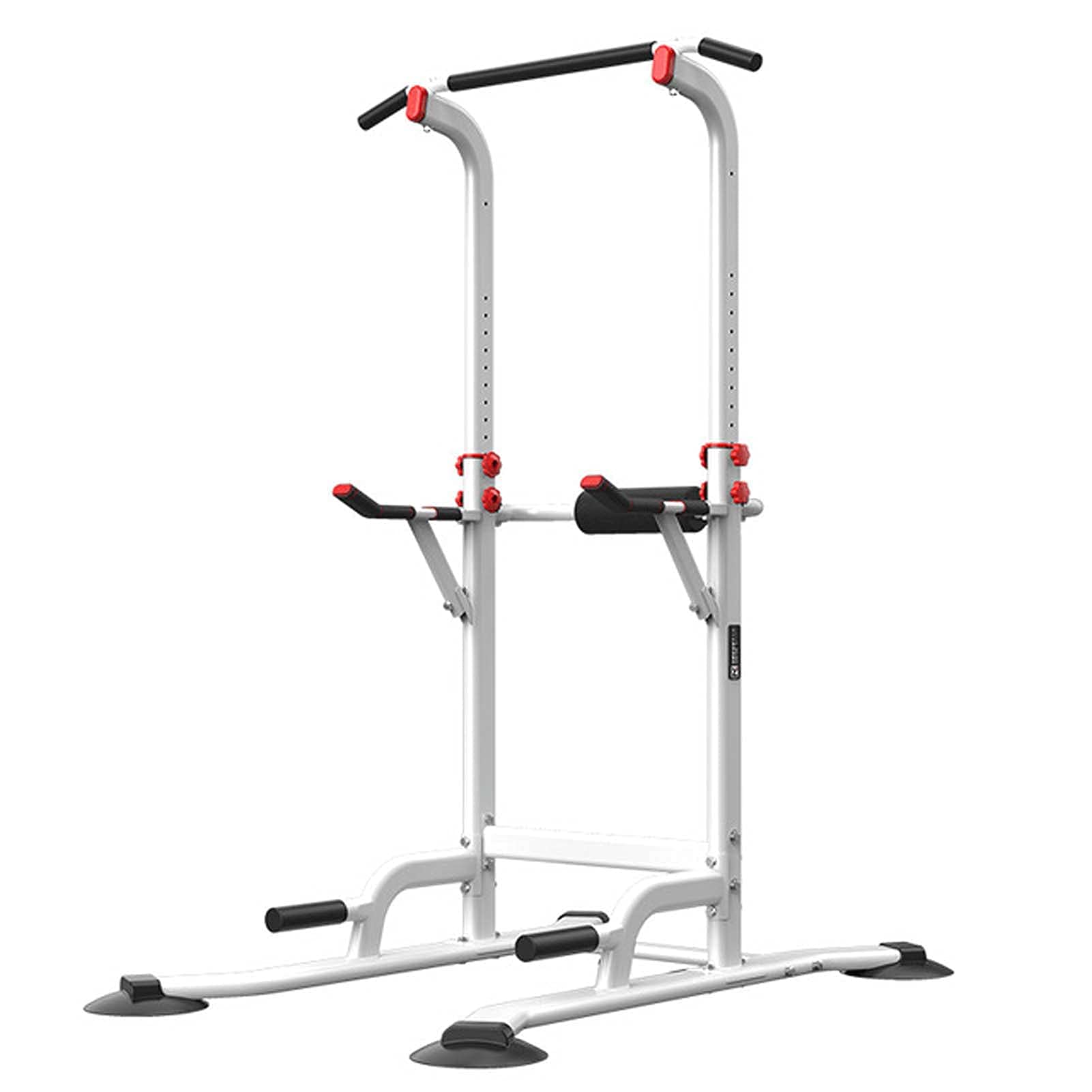 HTTGDGDH Gym Strength Exercise Power Tower Non-Slip Adjustable Pull Up Bar With 12 Adjustable Heights Dip Bar Fitness Station For Training Safe And Stable Easy To Use Suitable For,