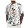 Générique T Shirt Homme Manches Courtes Graffiti Graphic Tee-Shirt Décontracté Imprimé Design Tshirt pour Hommes Coton Haut ete Col Rond Top Grande Taille T-Shirts Solde Blanc Compression XL