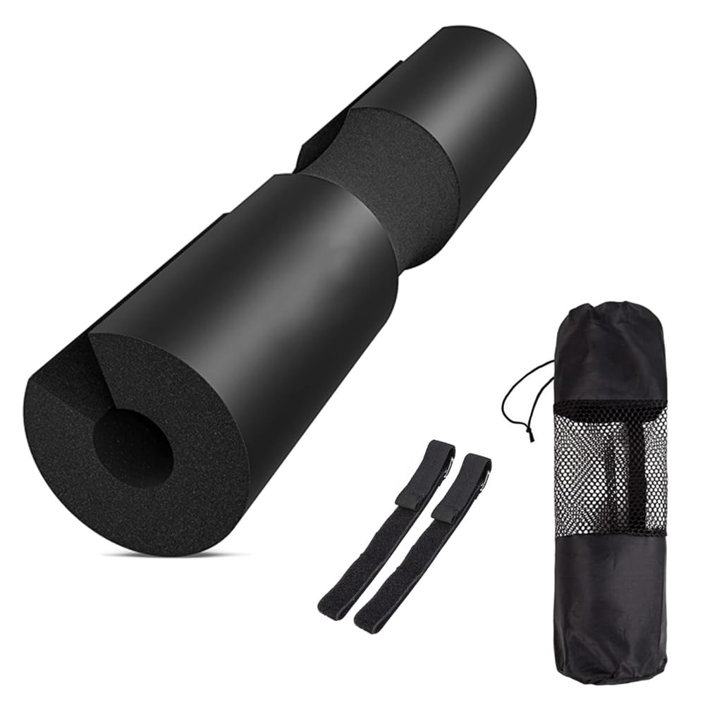 Barbell Pad, Relief Pressure from Neck, Shoulder, and Provide Lower Back Support, Non-Slip EVA Foam Squat Pad, Hip Thrust Pad for Squats, Lunges - For Standard & Olympic Bars