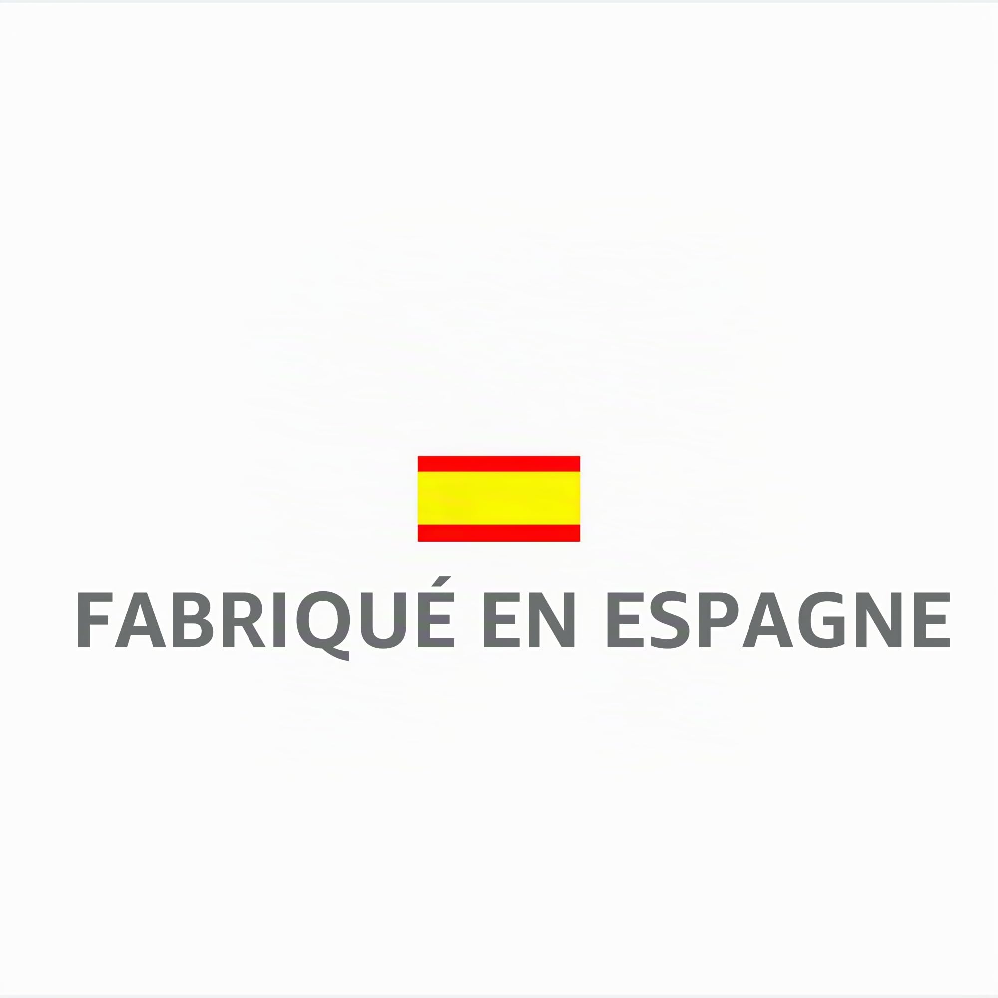 Jeu de Manilles en Aluminium pour Portes | Manille avec Rosette | Écu Rectangulaire | Carré de 8 mm | Manivelle Réversible | Laqué Blanc
