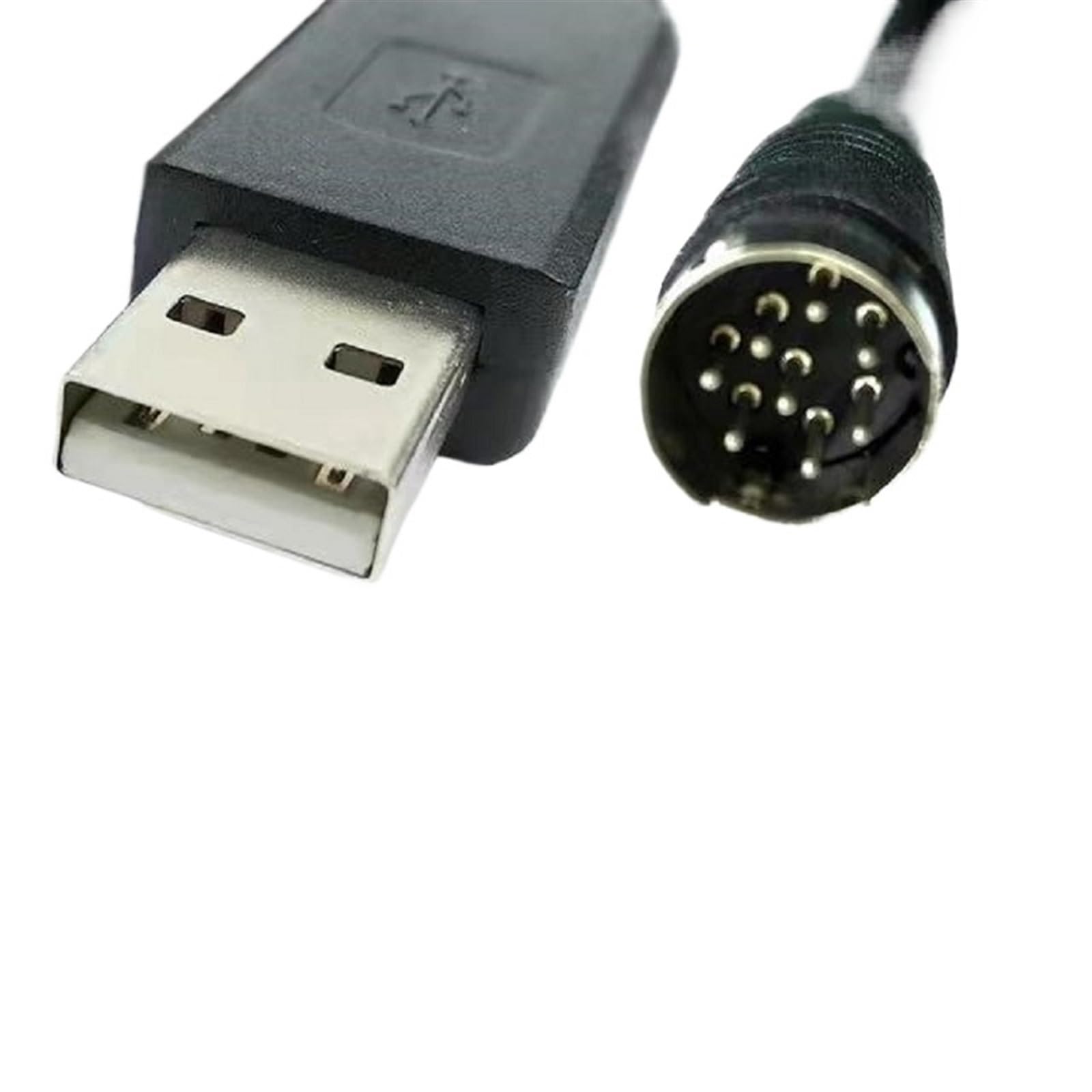 ADAPTATEUR USB VERS MINI DIN 8P RS232 CÂBLE DE PROGRAMMATION PLC(3 metres,FT231XS)