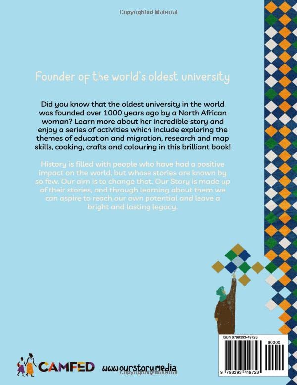 Miniatura 2 de Fatima Al-Fihri Activity Book Sorting, writing, cooking, crafts, colouring and more!