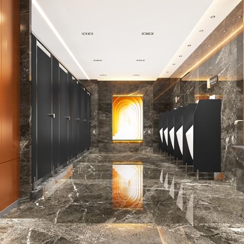 Set di 2 divisori per orinatoio da uomo, impermeabili, per una maggiore igiene e privacy nei bagni pubblici, ideali per bar, ristoranti e uffici