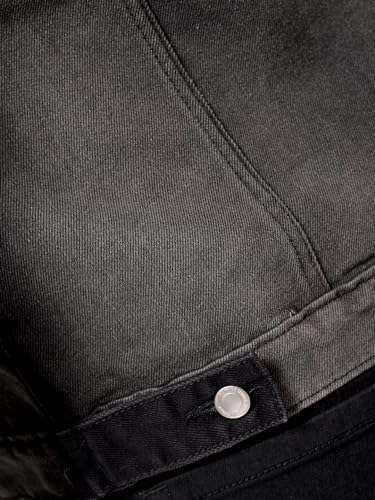 Image of The Indian Garage Co Men Black Denim Jacket