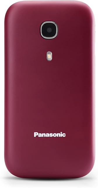 Panasonic KX-TU400, KX-TU400EXR Telefon Komórkowy, 2.4 Cala, Czerwony