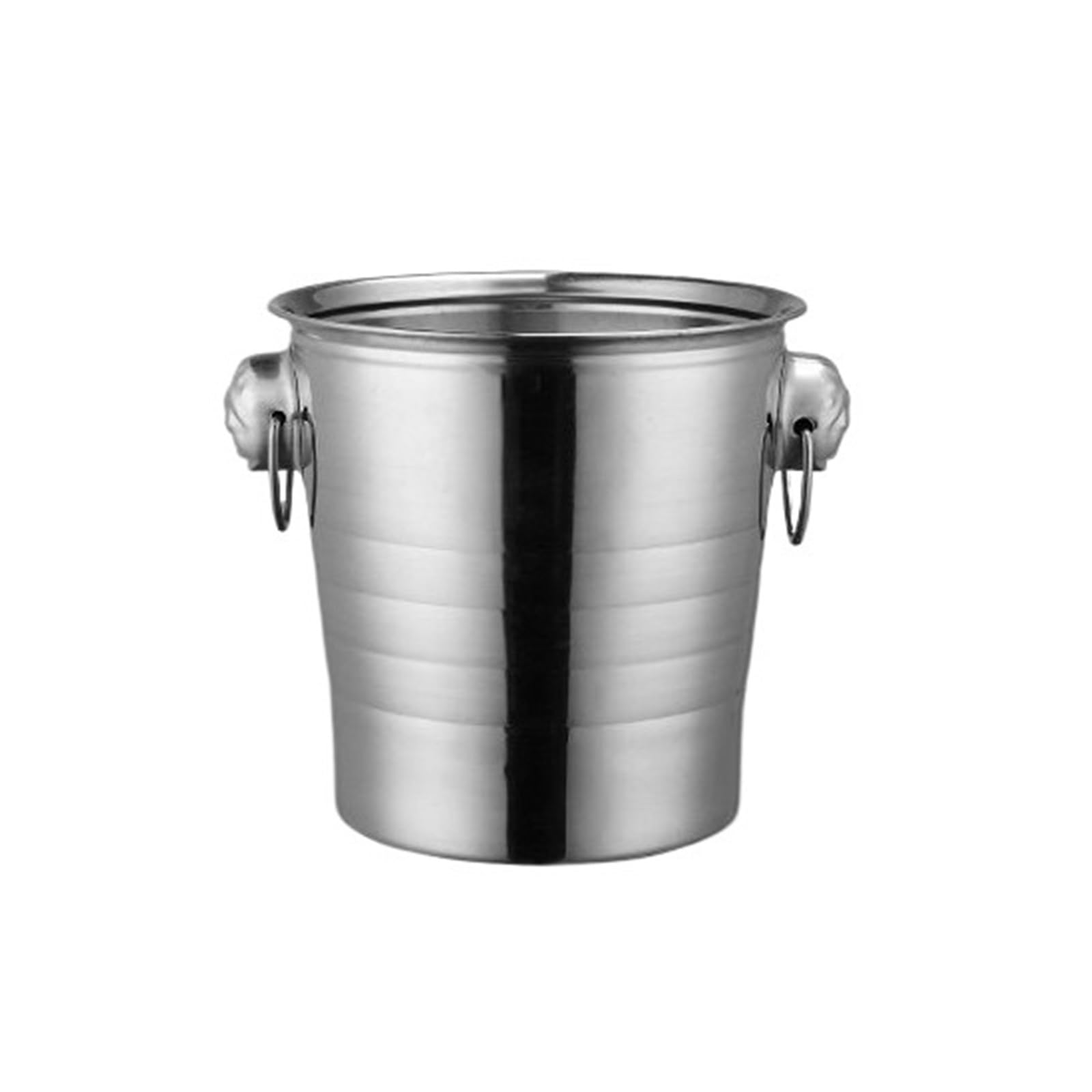 FZL02068LM Ice Bucket Stainless Steel Tiger Head Ice Bucket with Pull Tab A Party Must Have Wine Cooler