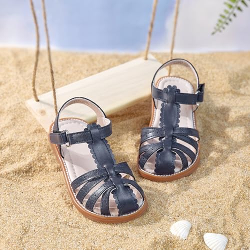 Image of Kiderence Toddler Girls Sandals Little Girls Kids Summer Shoes Toddler Sandals