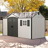 LIFETIME Storage Shed 60223 12.5 x 8 Ft. Garden Building