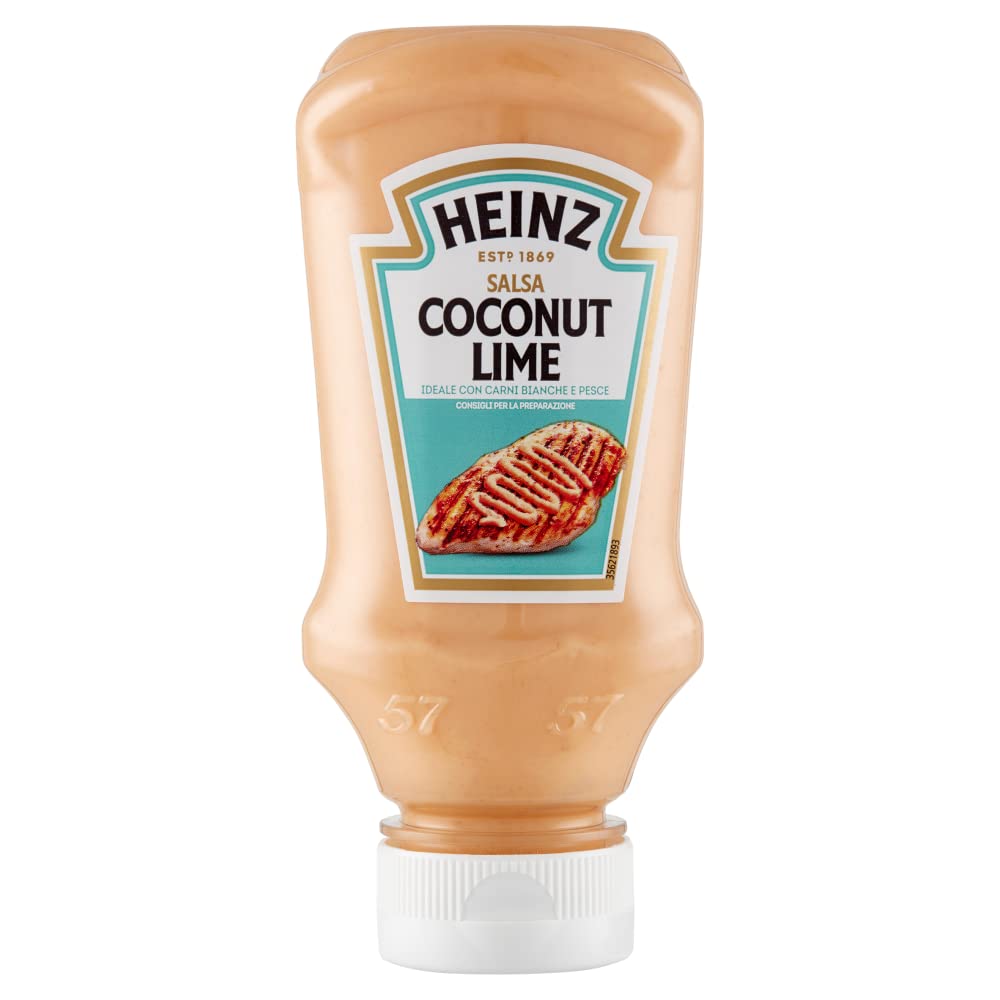 Heinz Salsa Coconut Lime Sauce Coco Citron Vert 220 g