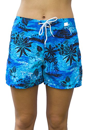 Kechika Women's Survivor Full Cut Boardshort with Normal Waistline