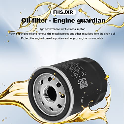 Fhsjxr 2540086 2540122 Oil Filter For Polaris Ranger 570 700 800 900 Crew Xp, Rzr 1000 900 800 570, General 1000, Sportsman 600 700 800, Rzr S 800, Rzr 4 800/900, Ace 900 570 500 Atv/Snowmobile, 2Pcs #TOP2