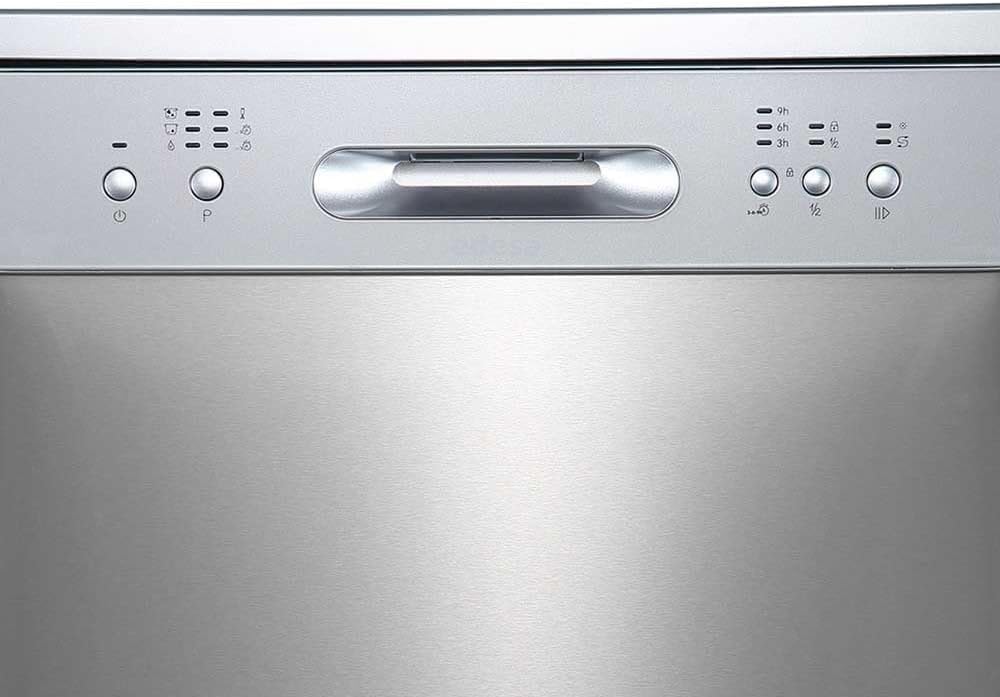 Close-up of Edesa EDW-6130 X Dishwasher control panel