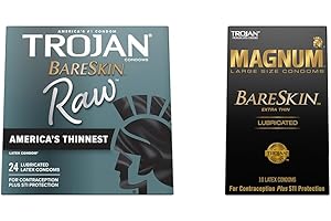 TROJAN: BareSkin Raw and Magnum Condoms