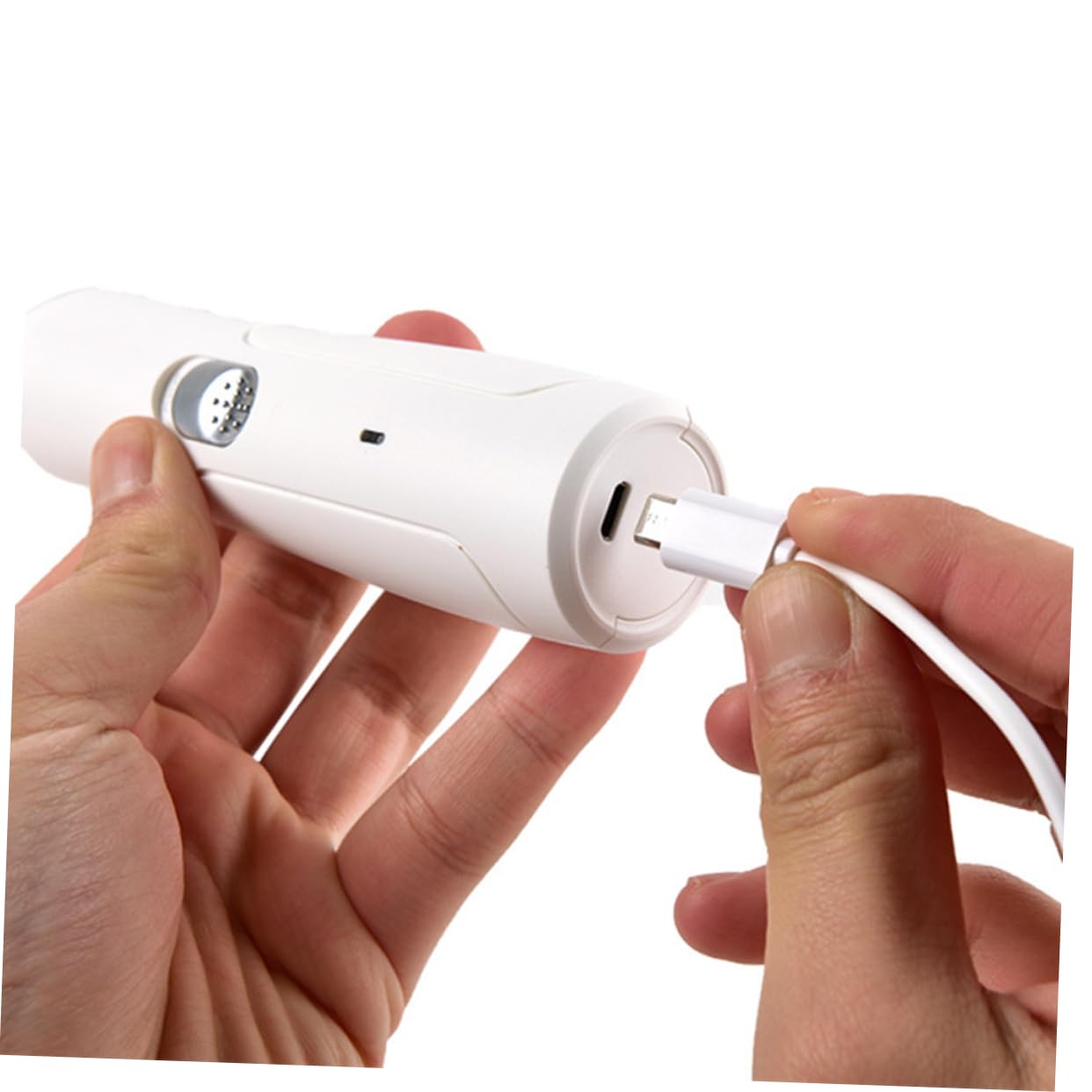 SUPVOX 2pezzi Tagliaunghie Elettrico per Cani e Gatti Rasoio Automatico per Unghie con Lucidatrice Sicura e Silenziosa Strumento di Toelettatura per Animali Domestici Facile da Usare e