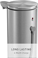 Vista 5 de simplehuman 9 oz. Touch-Free Automatic Rechargeable Sensor Pump, Brushed Stainless Steel, New