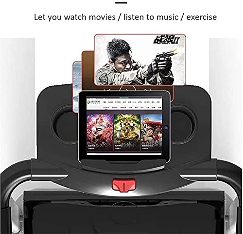 Image of Folding Treadmill Electric Motorized Power Walking Jogging Running Exercise Fitness Machine Trainer Equipment for Home Gym Office Space Saver