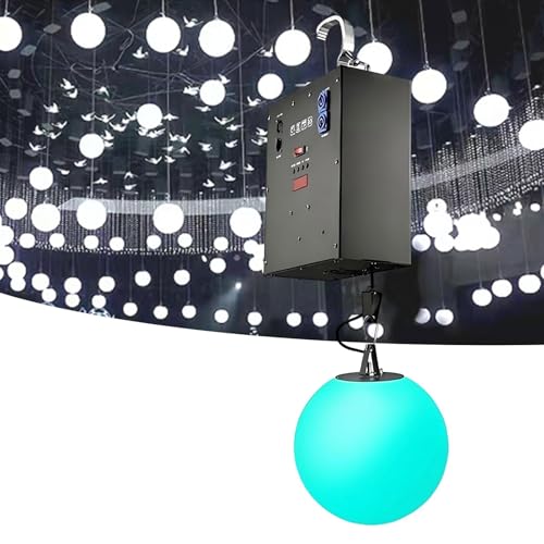 Bola de luz LED for Escenario, luz estroboscópica móvil de 0 a 3 Metros de Altura y Onda arcoíris for Fiestas, Equipo de iluminación cinética (DM×/Maestro-Esclavo/Automático), for Discotecas