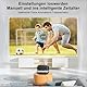 Beamer 【360° Drehbarem Ständer & Auto Keystone & E-Fokus】 FHD 1080P 25000LM Projektor mit WiFi6 und Bluetooth 5.2,70% Zoom ONOAYO abnehmbar Outdoor Heimkino Beamer Kompatibel mit Handy,PC,TV-Sticks