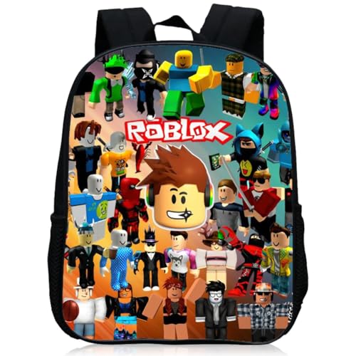 YCVBCY Mochila de Dibujos Animados, Mochilas Escolares Mochila de Dibujos Animados 3D Estampado Bolsas, Mochilas Infantiles de Gran Capacidad, Informal Mochila Multifuncional para Niños