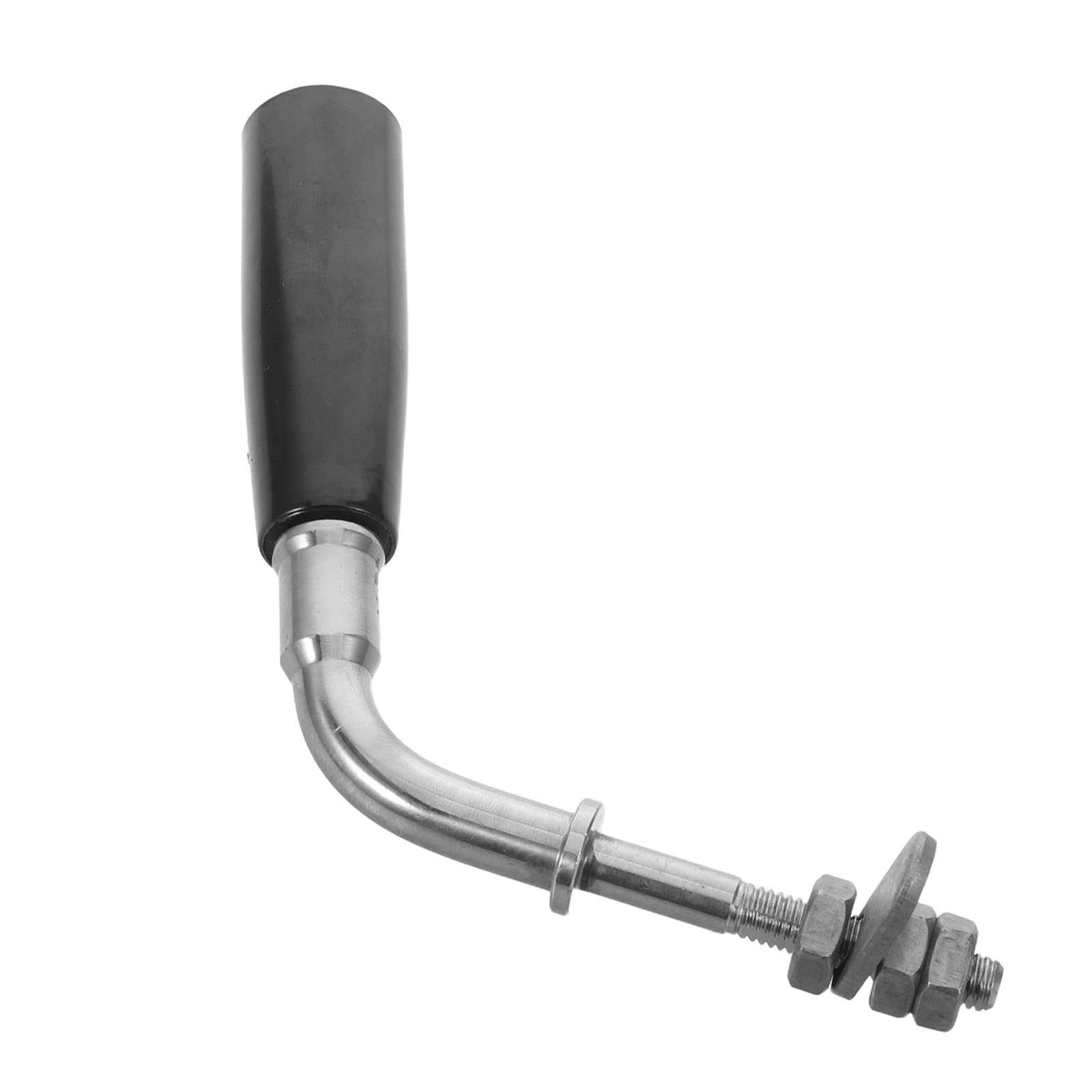 Manija de Puerta de Chimenea Resistente al Calor 16x10x2.5 Cm Metálica Antideslizante para Estufa de Leña, Horno, Caldera y Fogata – Accesorio para Repuesto de Hogar