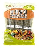 APEXY Sweet Potato Glass Noodles, Japchae Noodles, Korean Vermicelli Pasta, Fat-free and Gluten-free, 100% Sweet Potato Starch, No Additive, No Alum inside, 24oz (680g)