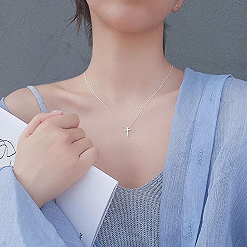 Bijoux ras du cou et pendentif croix pour femmes à offrir - 3
