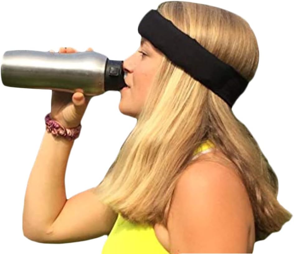 Headache Hat-Ice Halo (Black) for Migraine Headaches and Tension Relief