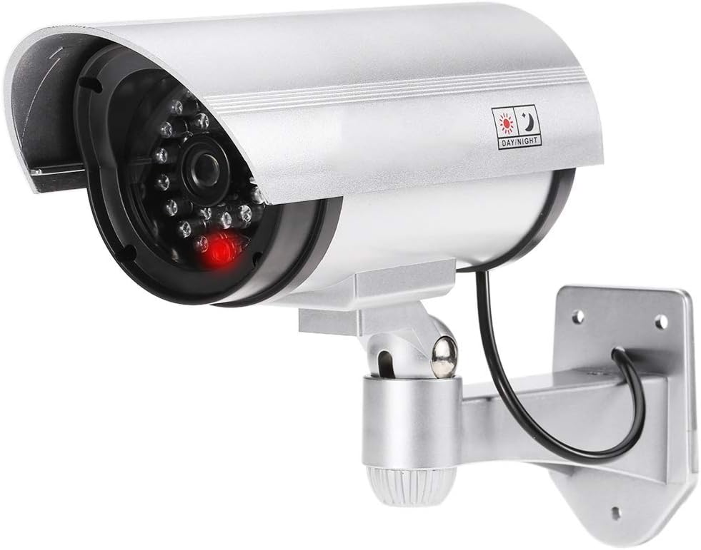 HREDOW Wireless IR Security CCTV False Outdoor Fake Dummy Security Camera (1)